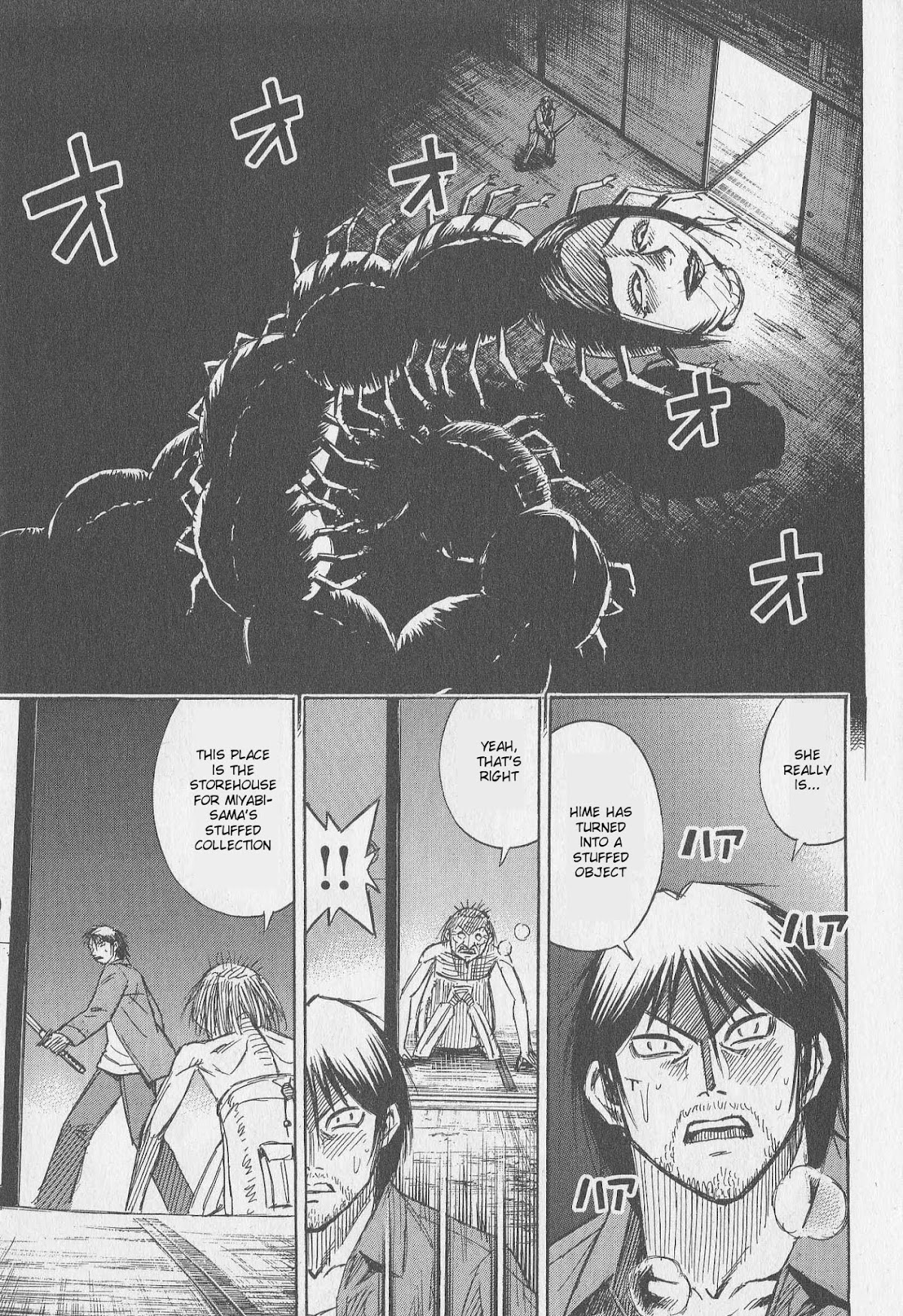 Higanjima Chapter 312 page 14 - Chapter 312: Stuffed