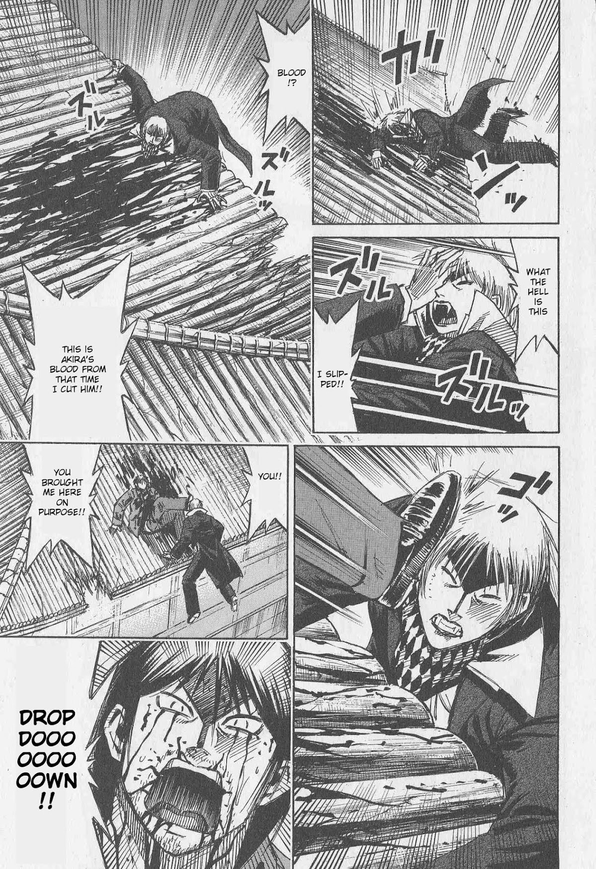Higanjima Chapter 315 page 18 - Chapter 315: Blood