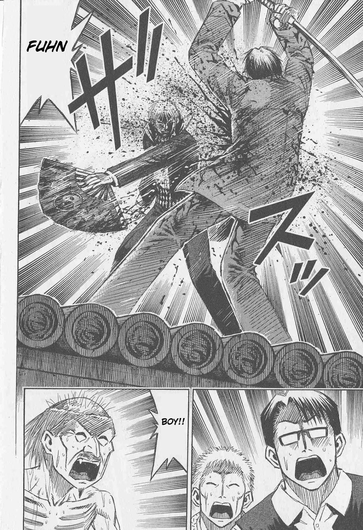 Higanjima Chapter 315 page 7 - Chapter 315: Blood