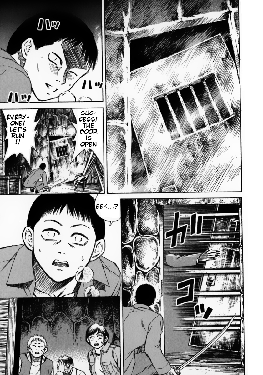 Higanjima Chapter 32 page 17 - Chapter 32: The Escape