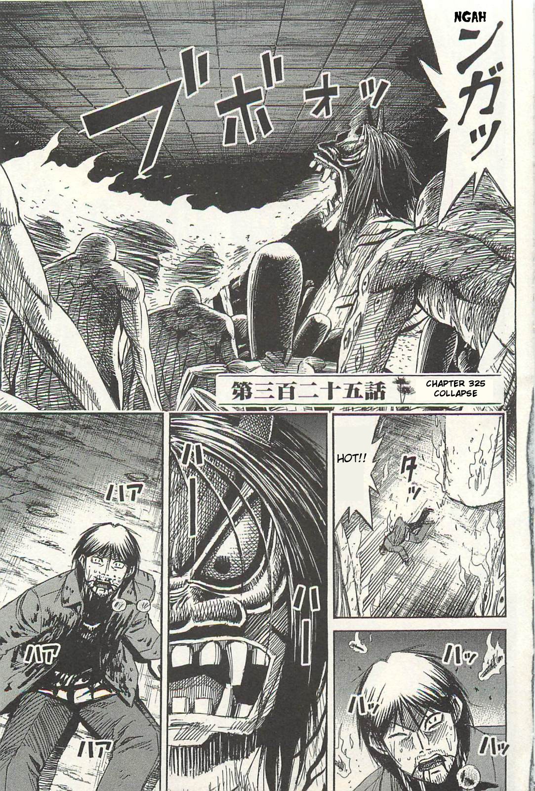 Higanjima Chapter 325 page 1 - Chapter 325: Collapse