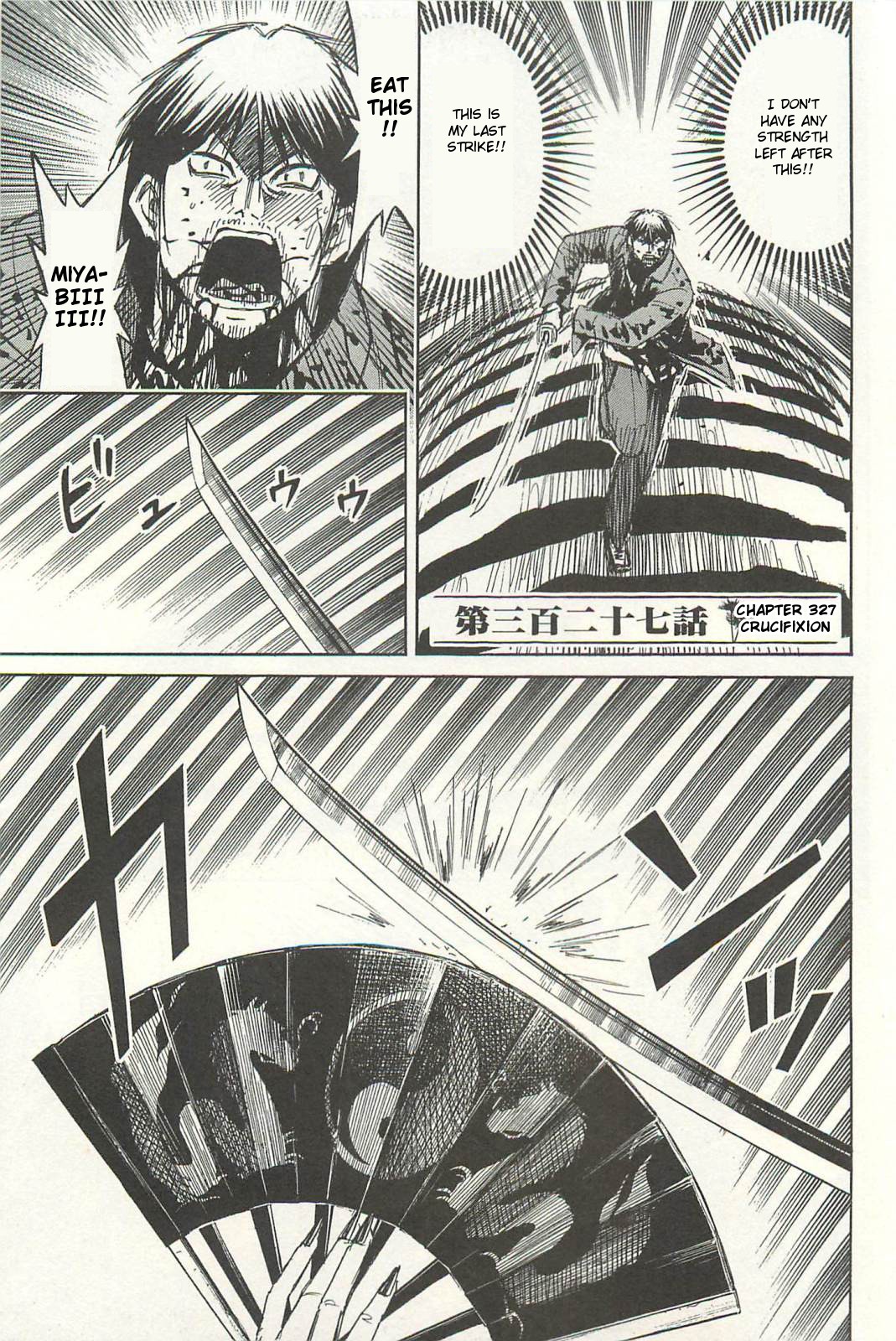 Higanjima Chapter 327 page 1 - Chapter 327: Crucifixion