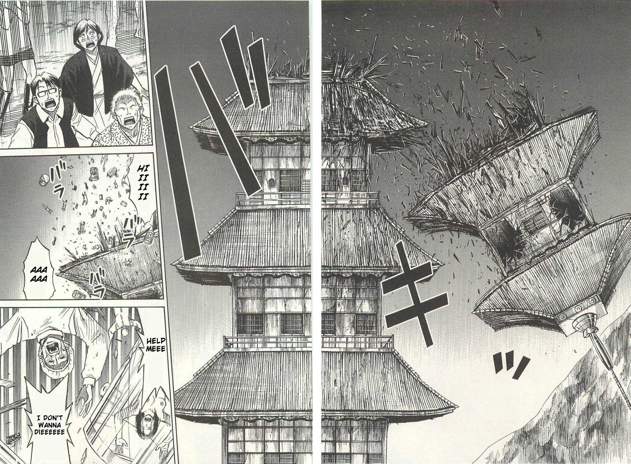 Higanjima Chapter 327 page 12 - Chapter 327: Crucifixion