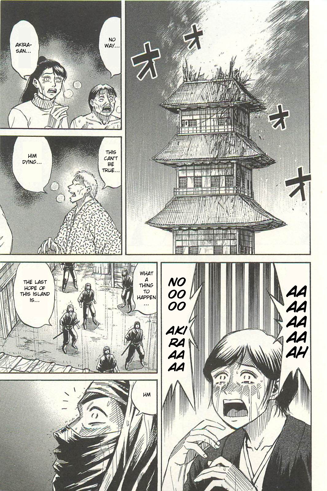 Higanjima Chapter 327 page 14 - Chapter 327: Crucifixion