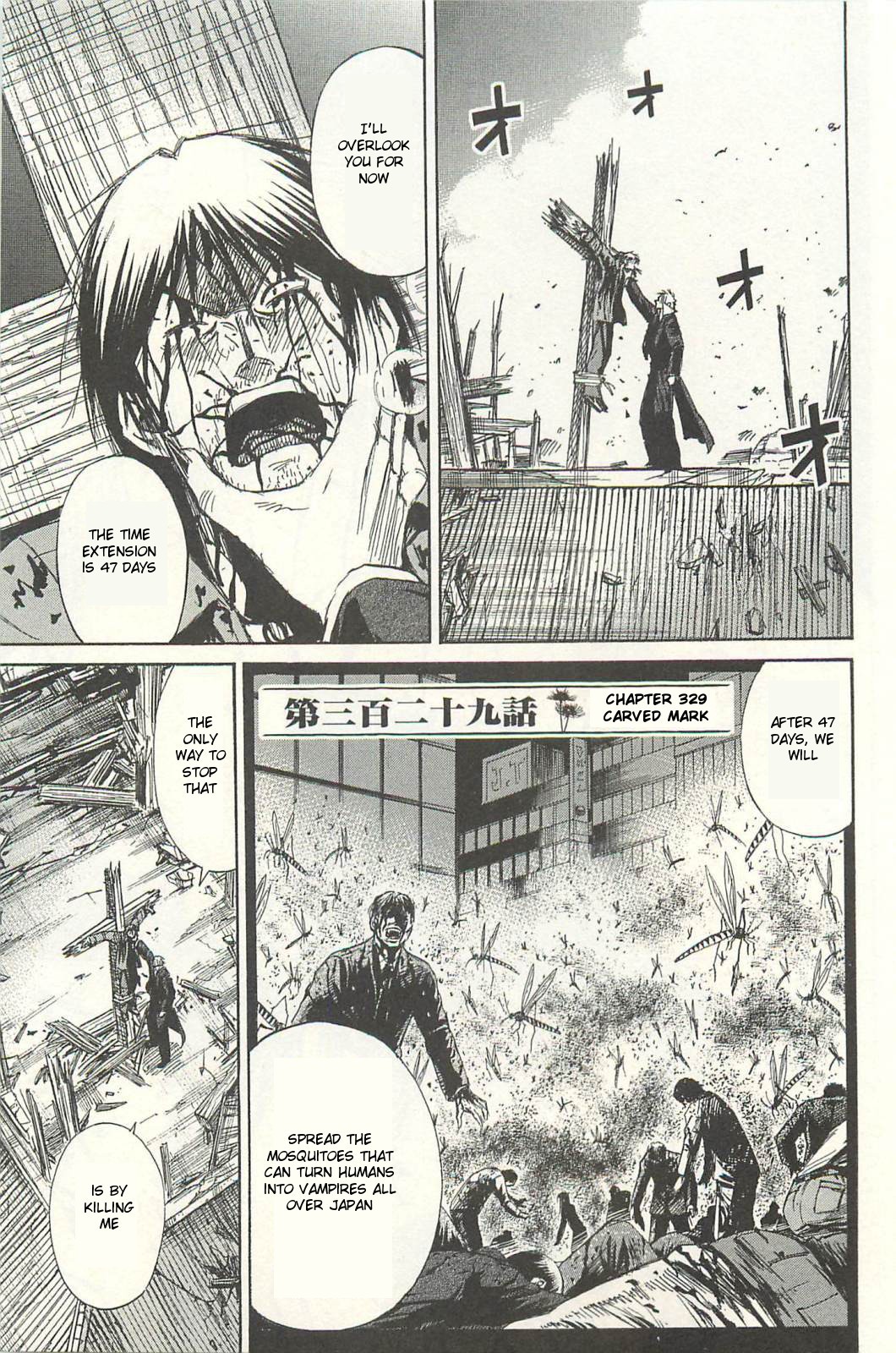 Higanjima Chapter 329 page 1 - Chapter 329: Carved Mark
