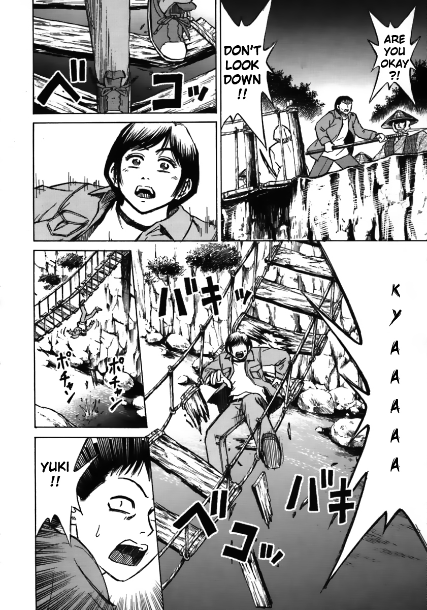 Higanjima Chapter 36 page 13 - Chapter 36: On The Bridge