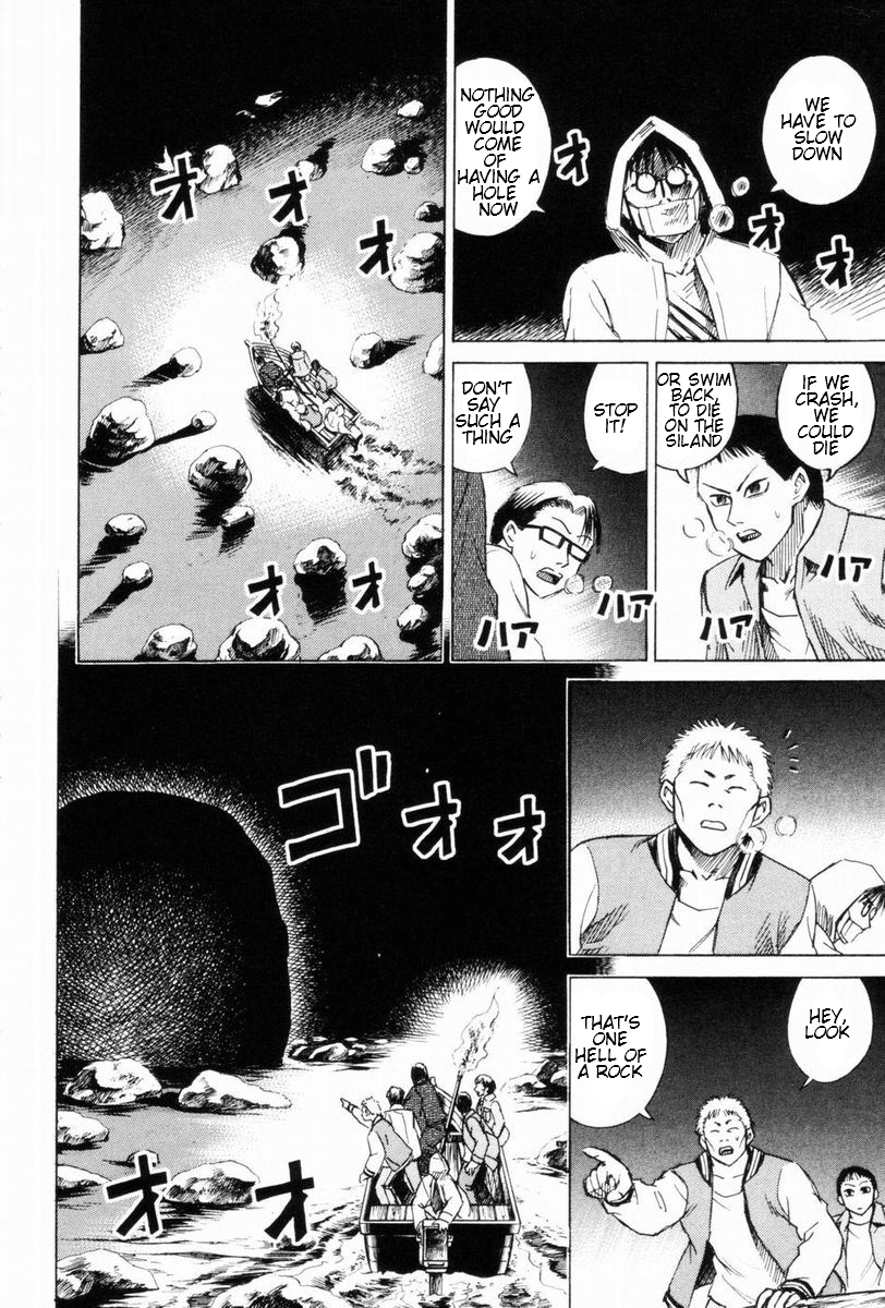 Higanjima Chapter 49 page 14 - Chapter 49: Rocks