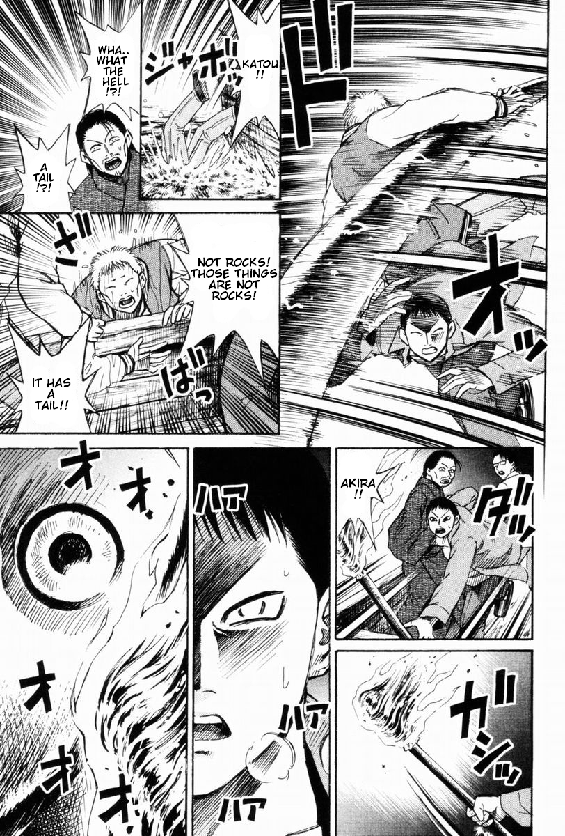 Higanjima Chapter 49 page 17 - Chapter 49: Rocks