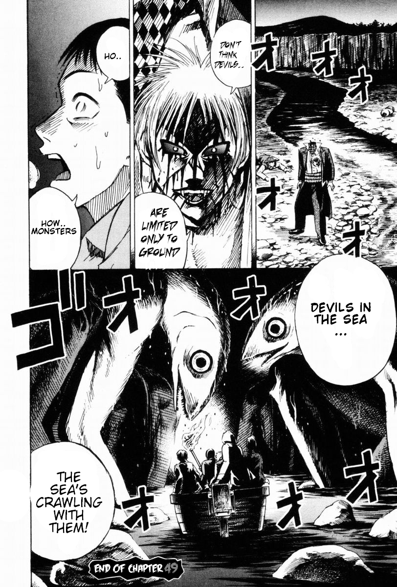 Higanjima Chapter 49 page 20 - Chapter 49: Rocks
