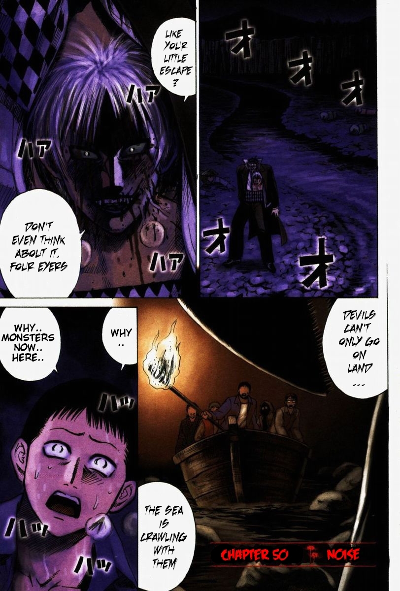 Higanjima Chapter 50 page 1 - Chapter 50: Noise