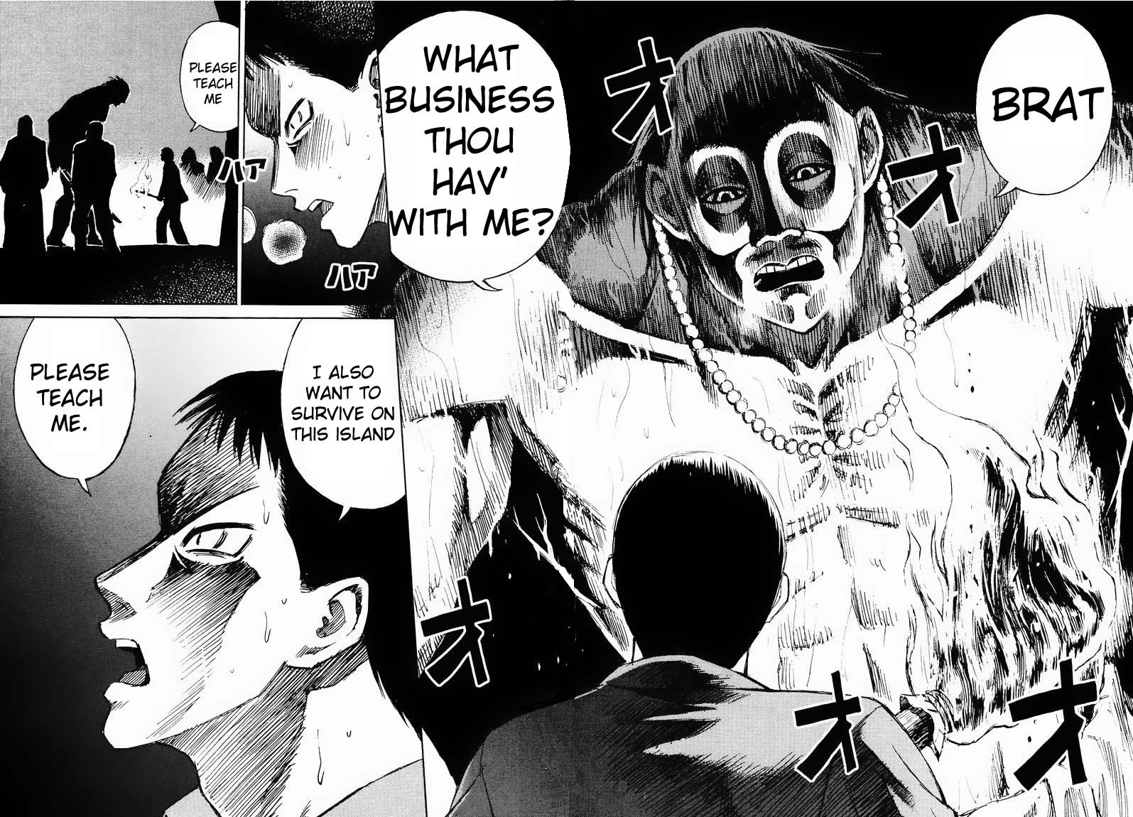 Higanjima Chapter 53 page 9 - Chapter 53: Intruder