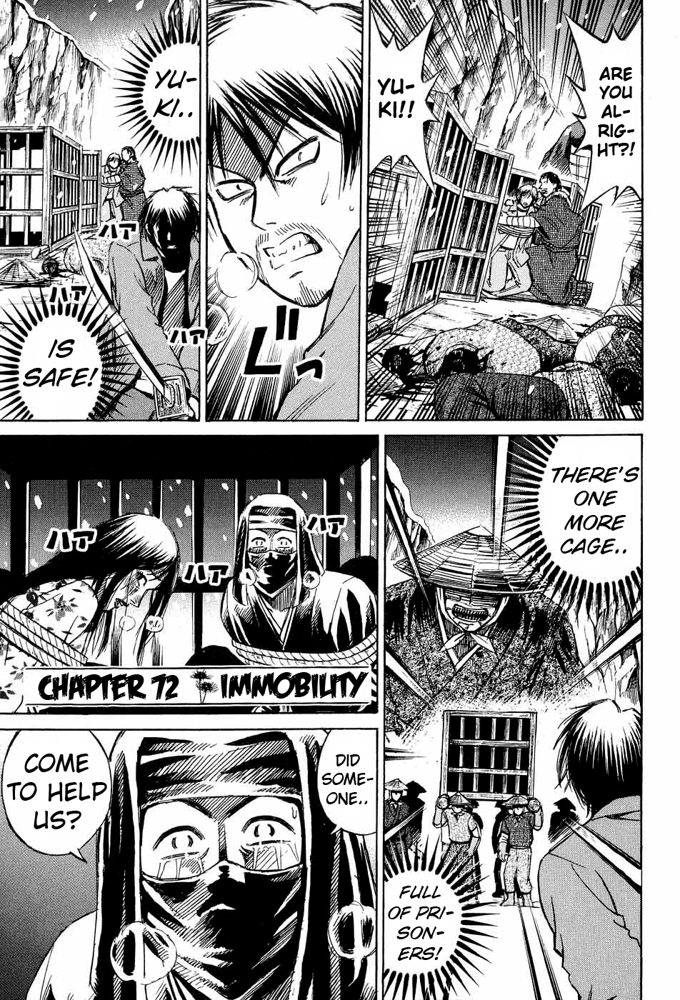 Higanjima Chapter 72 page 1 - Chapter 72: Immobility