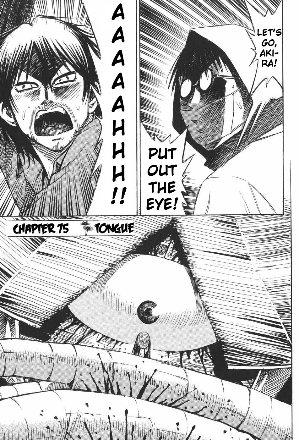 Higanjima Chapter 75 page 1 - Chapter 75: Tongue