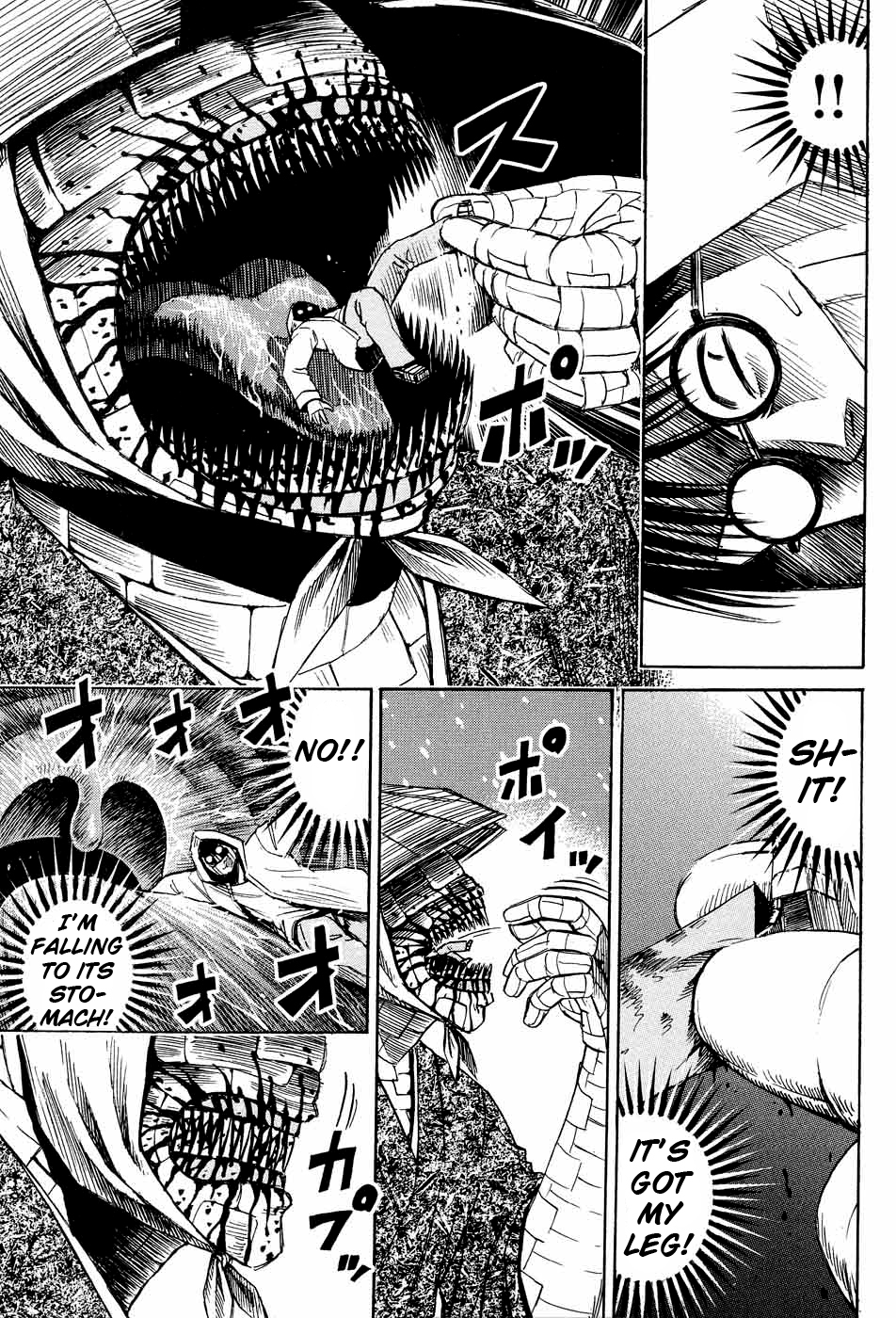Higanjima Chapter 77 page 13 - Chapter 77: In the Mouth