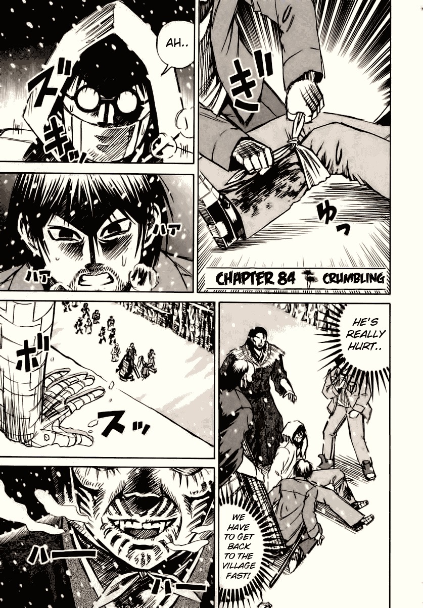 Higanjima Chapter 84 page 1 - Chapter 84: Crumbling
