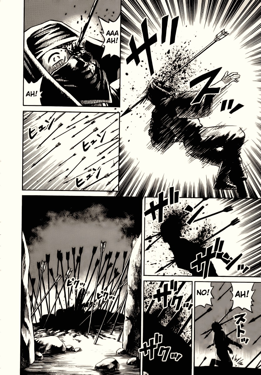 Higanjima Chapter 87 page 13 - Chapter 87: Rain Of Arrows