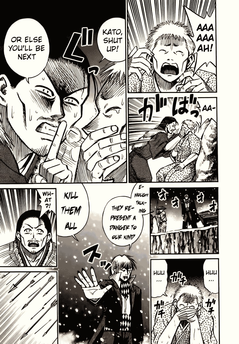 Higanjima Chapter 87 page 14 - Chapter 87: Rain Of Arrows
