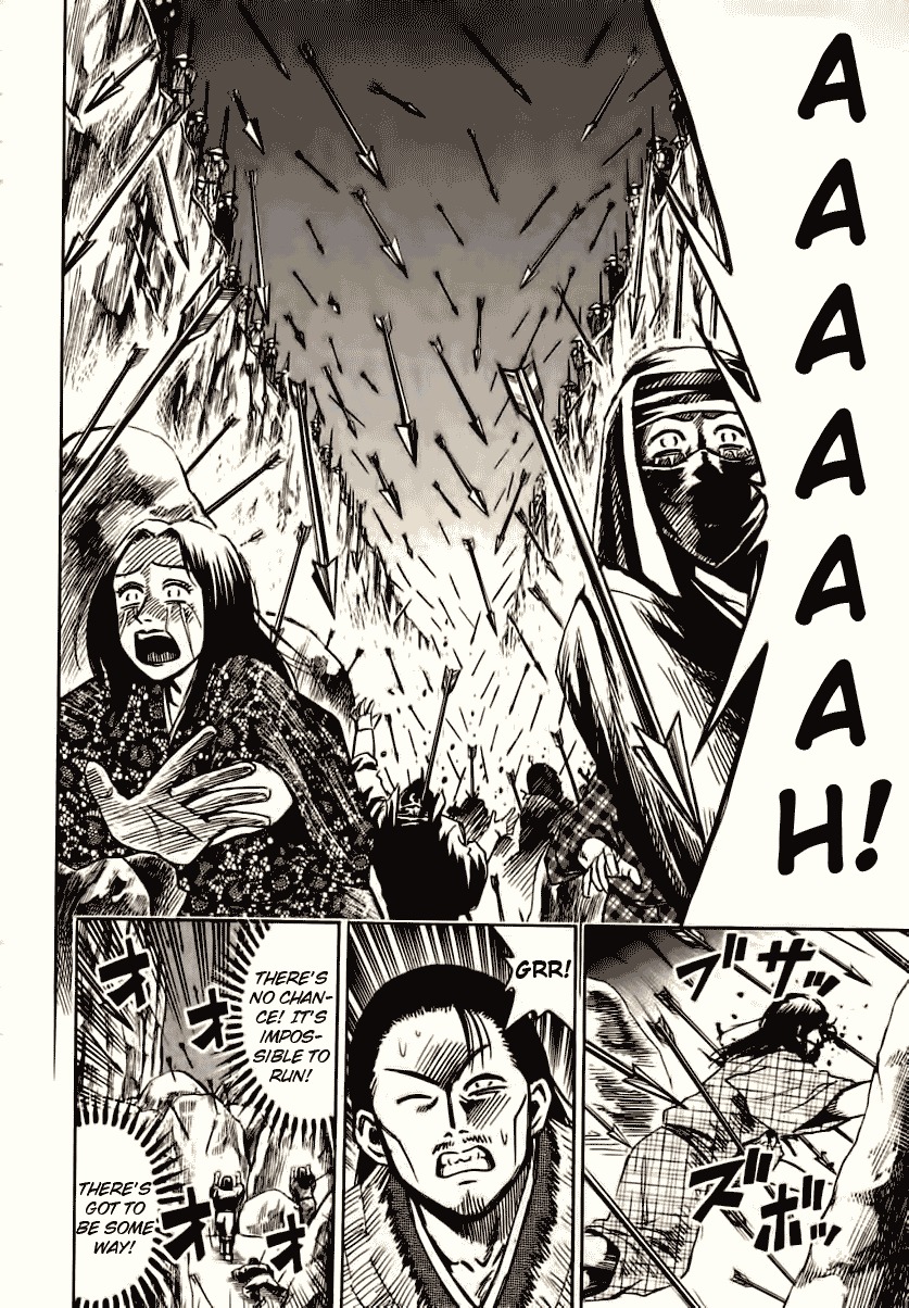 Higanjima Chapter 87 page 15 - Chapter 87: Rain Of Arrows