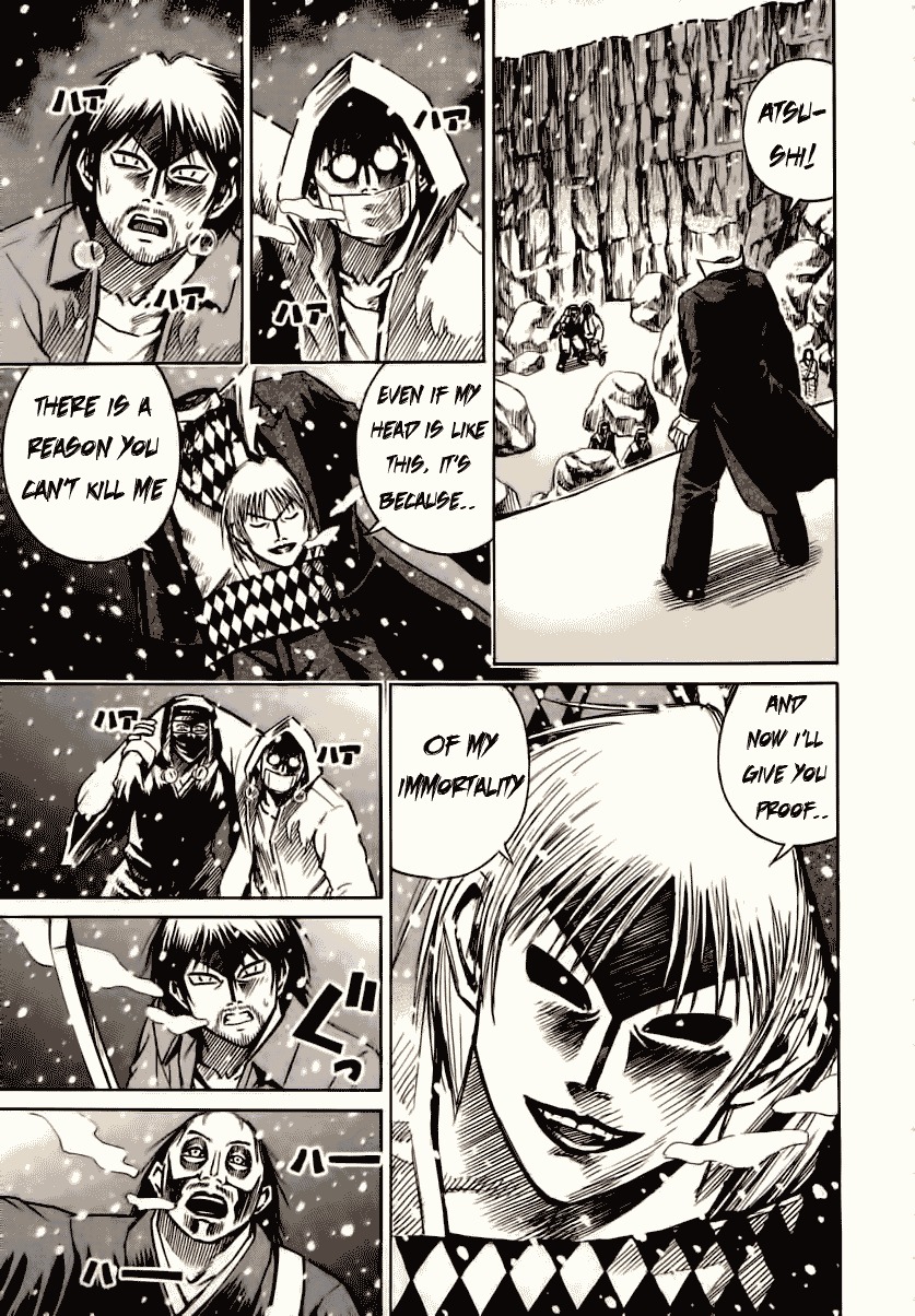 Higanjima Chapter 87 page 8 - Chapter 87: Rain Of Arrows