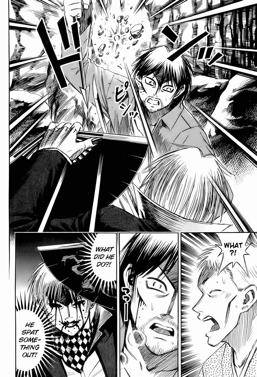 Higanjima Chapter 90 page 14 - Chapter 90: Miyabi's mouth