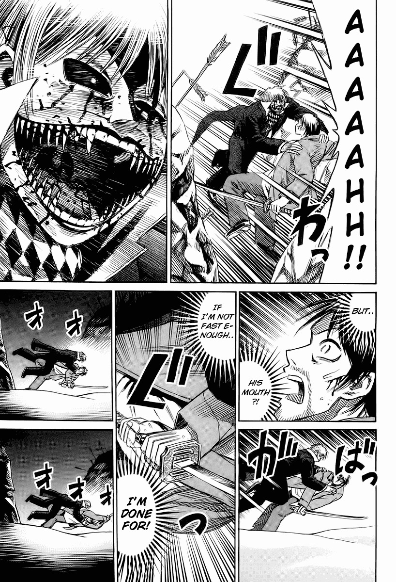 Higanjima Chapter 90 page 21 - Chapter 90: Miyabi's mouth
