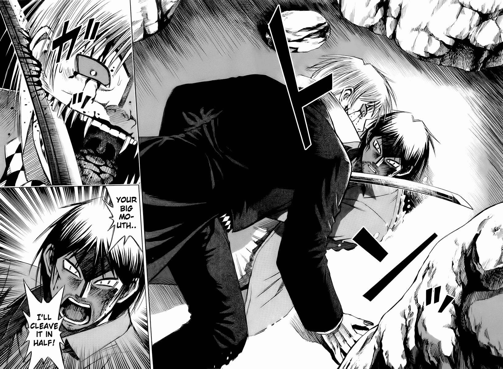 Higanjima Chapter 90 page 22 - Chapter 90: Miyabi's mouth