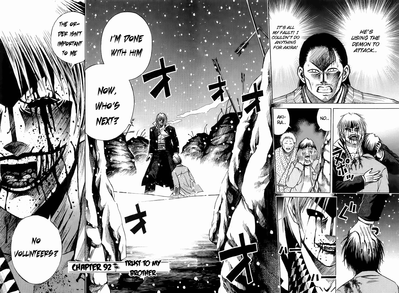 Higanjima Chapter 92 page 2 - Chapter 92: Trust To My Brother