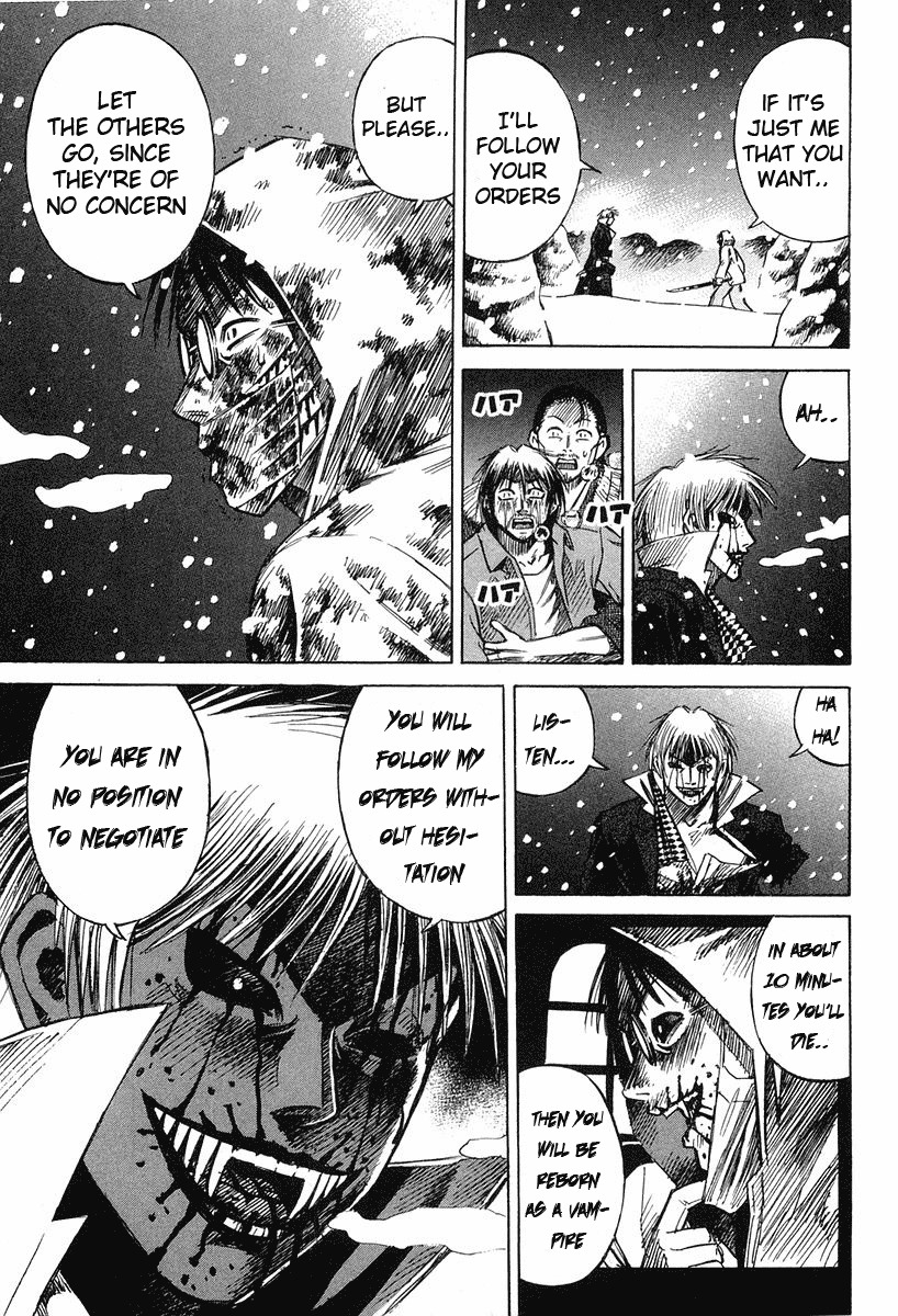 Higanjima Chapter 95 page 11 - Chapter 95: Blood Filled Spittle