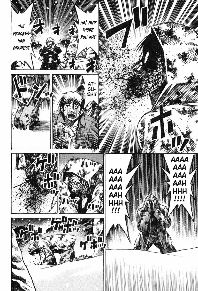 Higanjima Chapter 95 page 12 - Chapter 95: Blood Filled Spittle