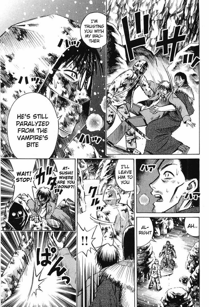 Higanjima Chapter 95 page 7 - Chapter 95: Blood Filled Spittle