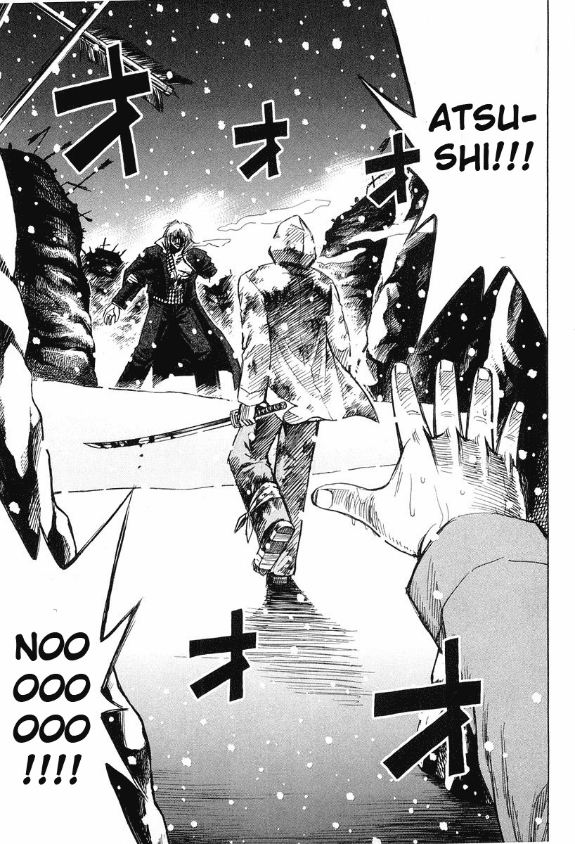 Higanjima Chapter 95 page 9 - Chapter 95: Blood Filled Spittle