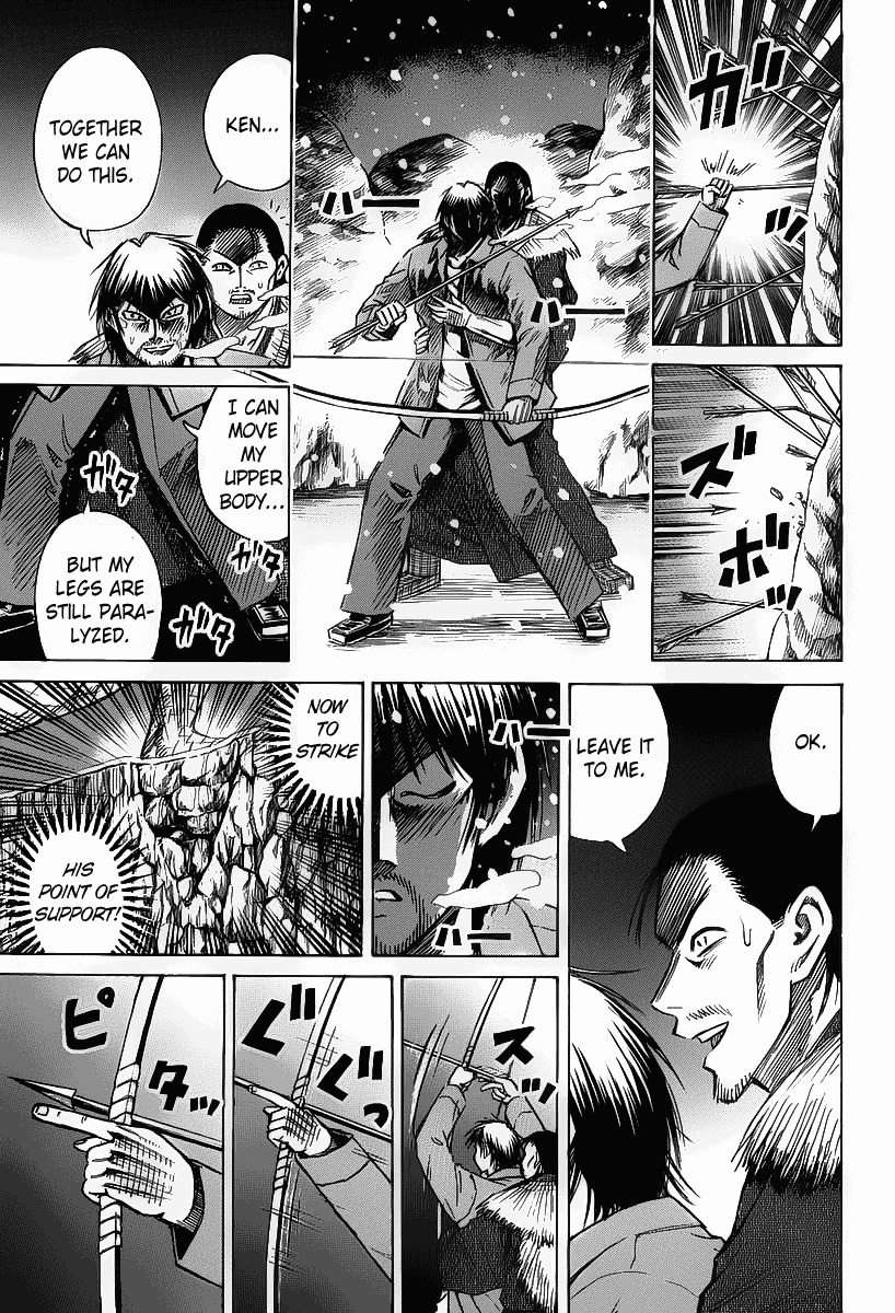 Higanjima Chapter 96 page 14 - Chapter 96: Point of support