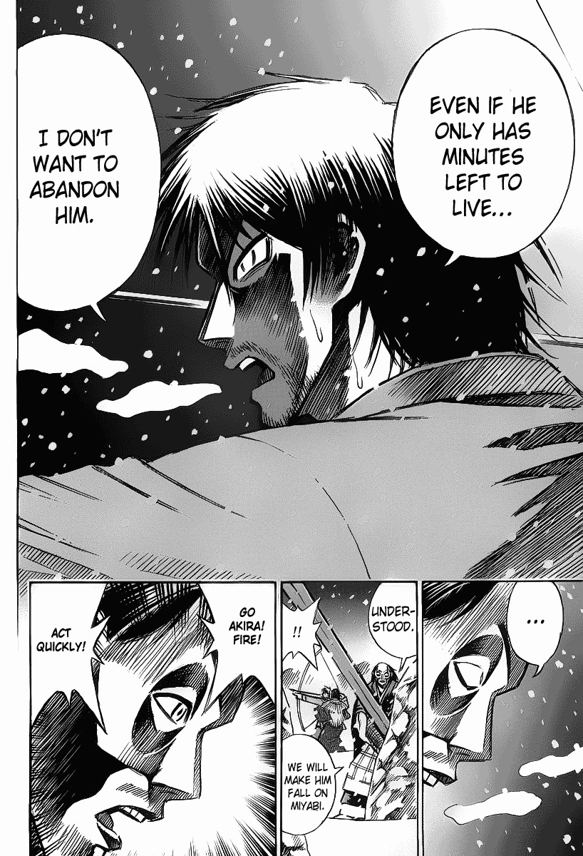 Higanjima Chapter 96 page 19 - Chapter 96: Point of support