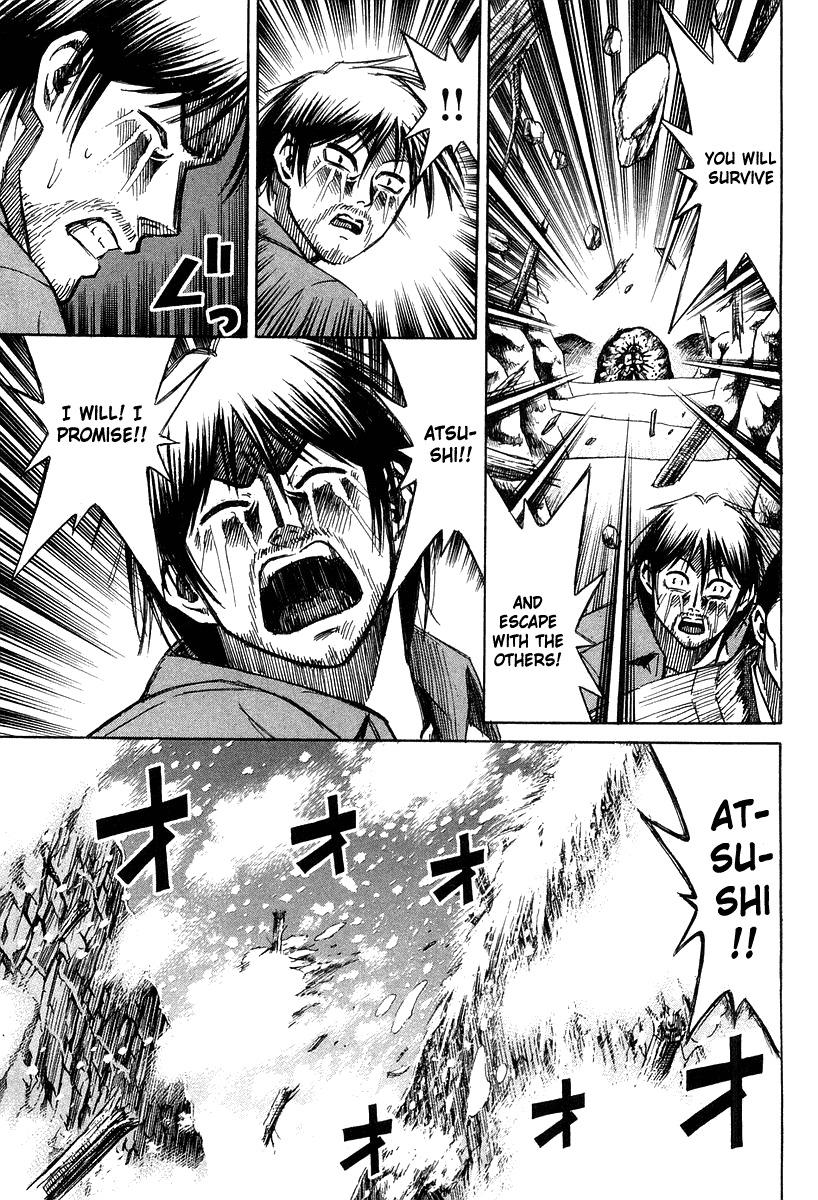 Higanjima Chapter 98 page 17 - Chapter 98: Avalanche