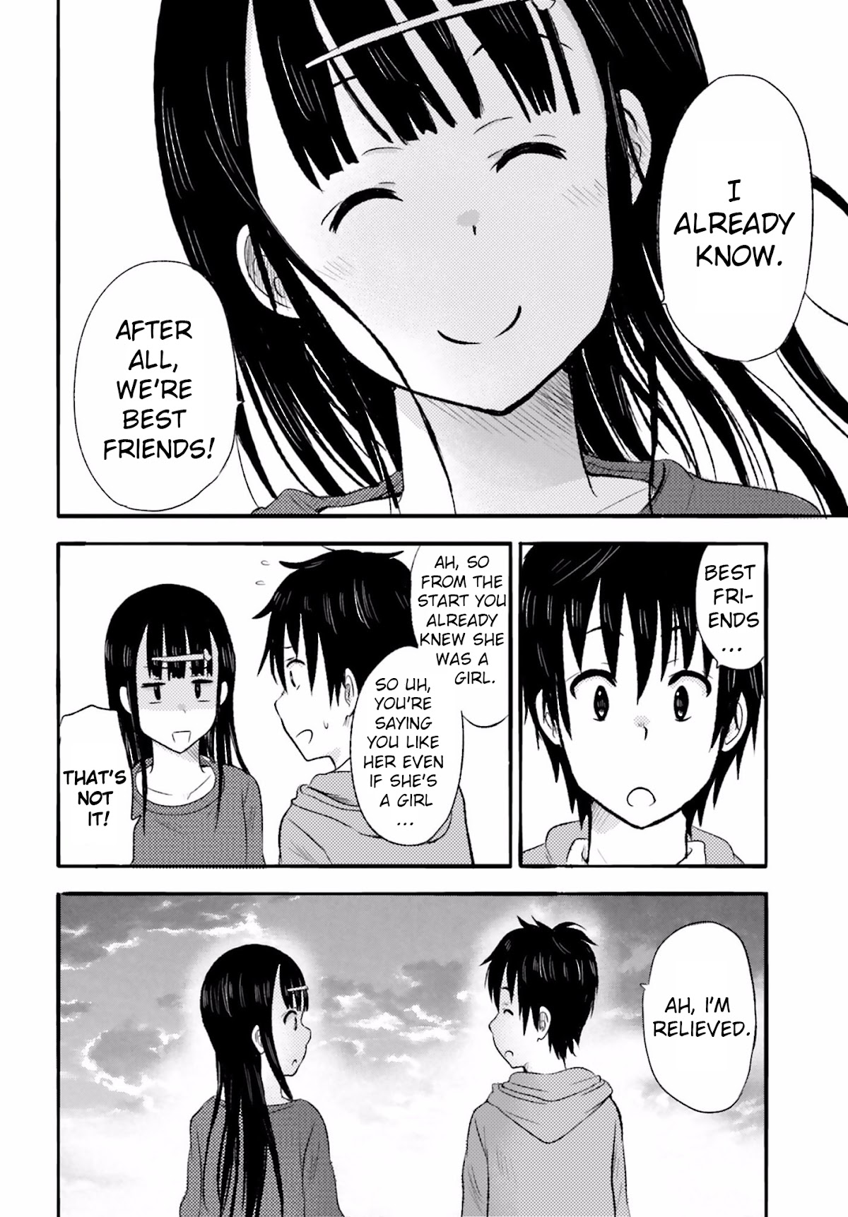 Higashi no Kurume to Tonari no Meguru Chapter 10 page 14 - Chapter 10: A hesistating cat.