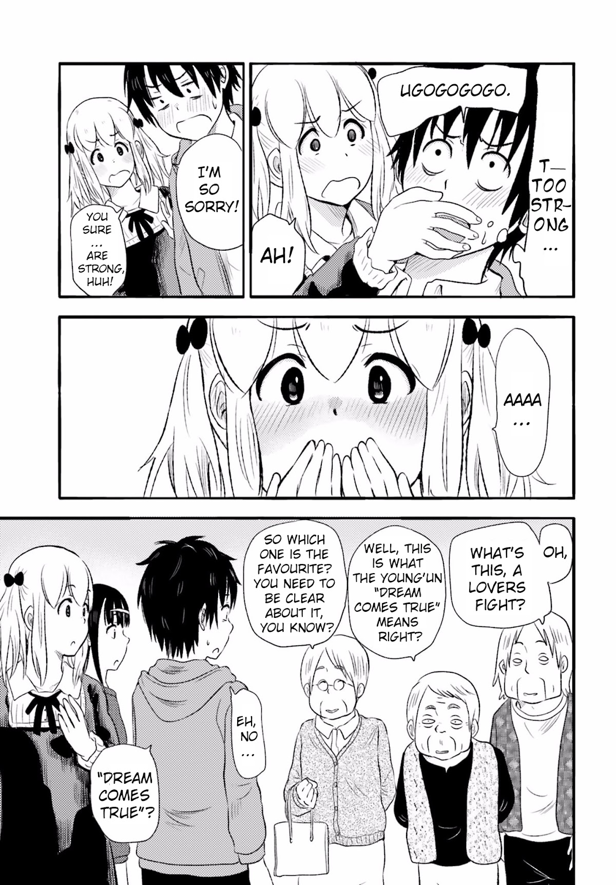 Higashi no Kurume to Tonari no Meguru Chapter 10 page 7 - Chapter 10: A hesistating cat.