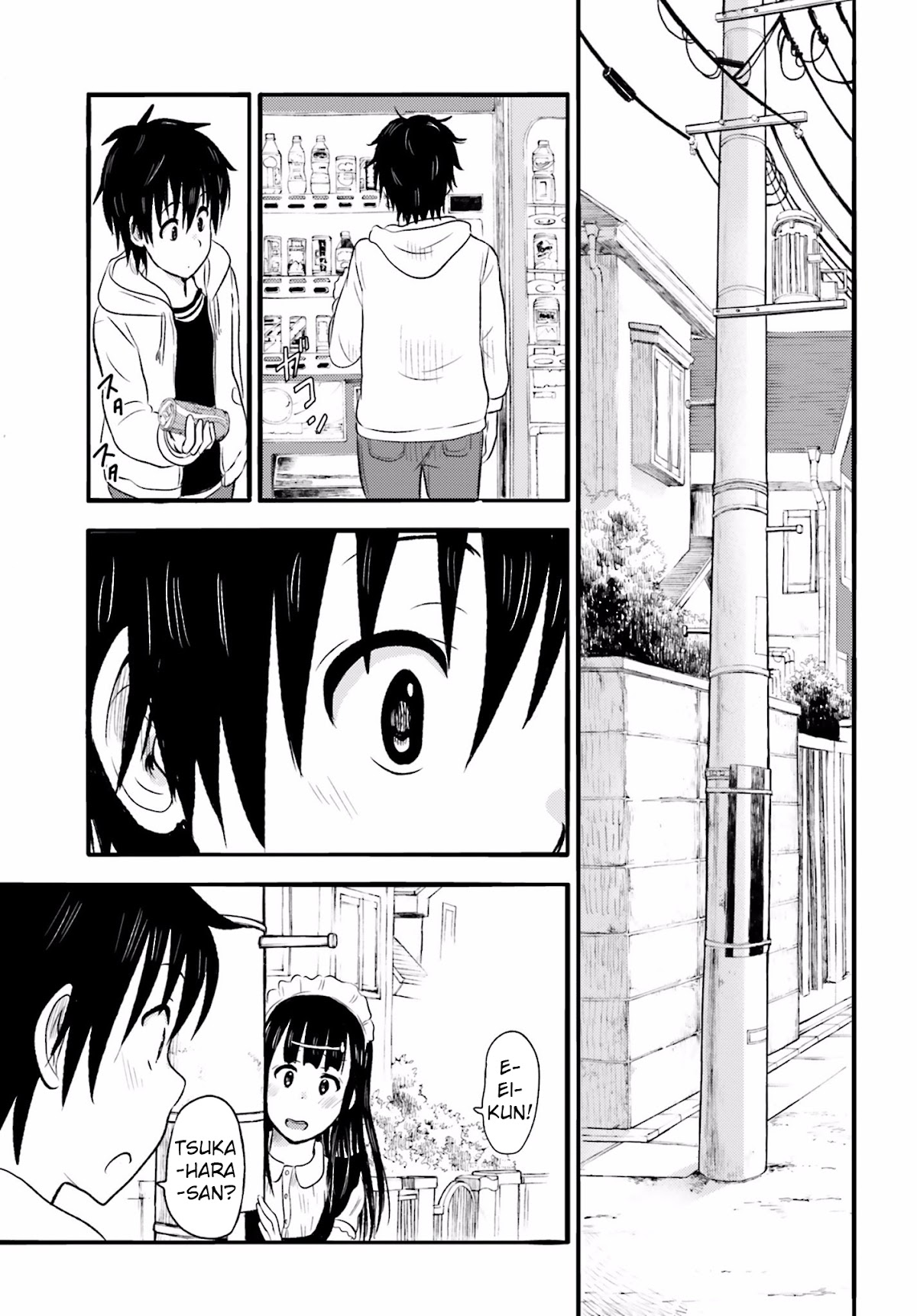 Higashi no Kurume to Tonari no Meguru Chapter 12 page 17 - Chapter 12: A Halloween full of girls? Even Afro is curious v2.