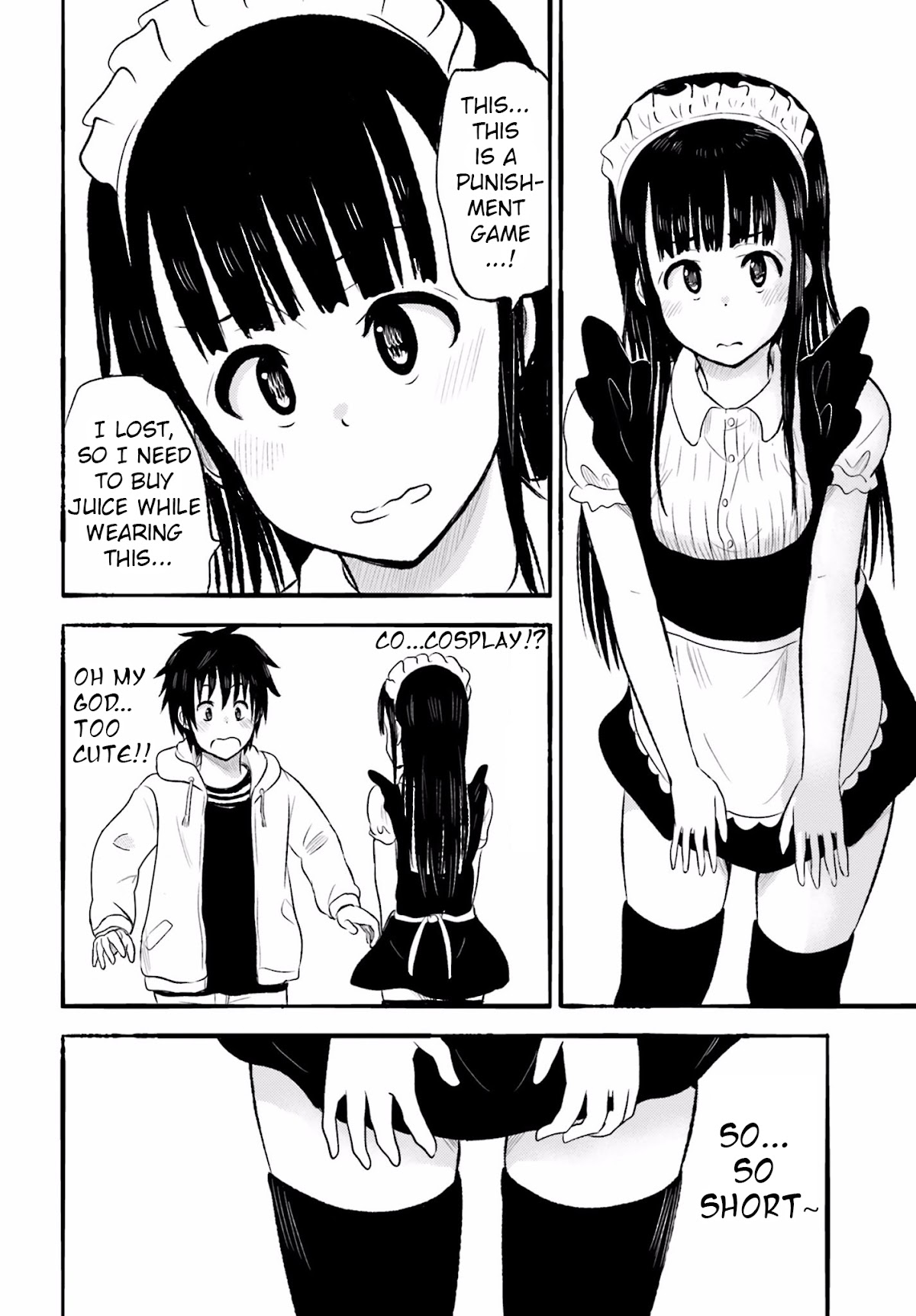 Higashi no Kurume to Tonari no Meguru Chapter 12 page 18 - Chapter 12: A Halloween full of girls? Even Afro is curious v2.