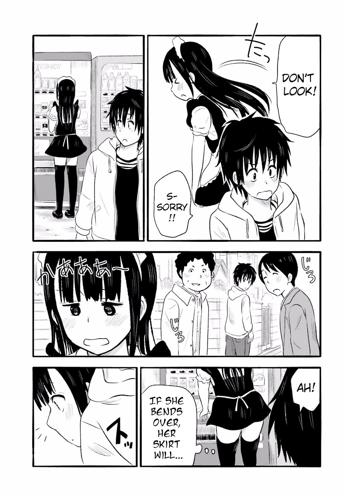 Higashi no Kurume to Tonari no Meguru Chapter 12 page 19 - Chapter 12: A Halloween full of girls? Even Afro is curious v2.
