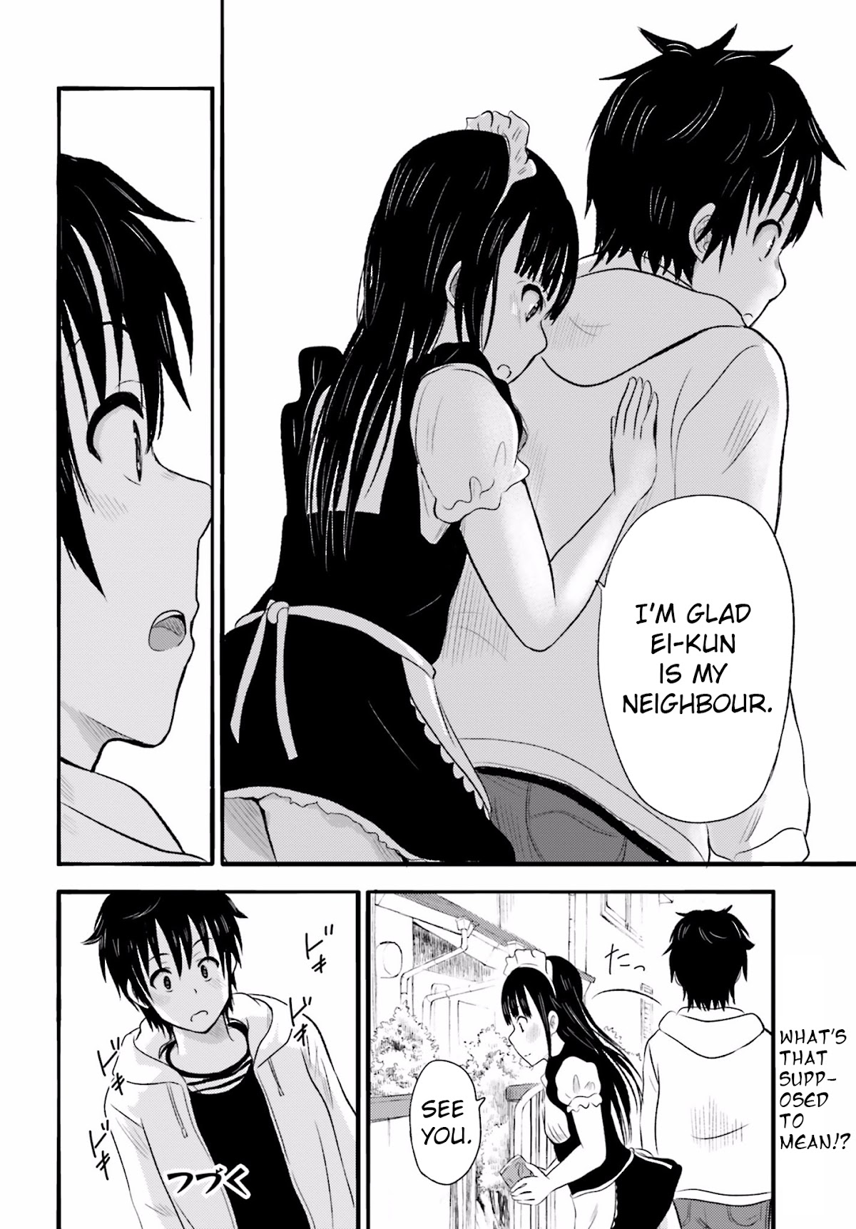 Higashi no Kurume to Tonari no Meguru Chapter 12 page 22 - Chapter 12: A Halloween full of girls? Even Afro is curious v2.
