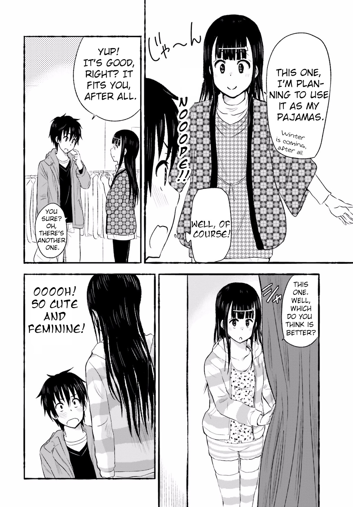 Higashi no Kurume to Tonari no Meguru Chapter 13 page 10 - Chapter 13: Always, I want you to be next to me.