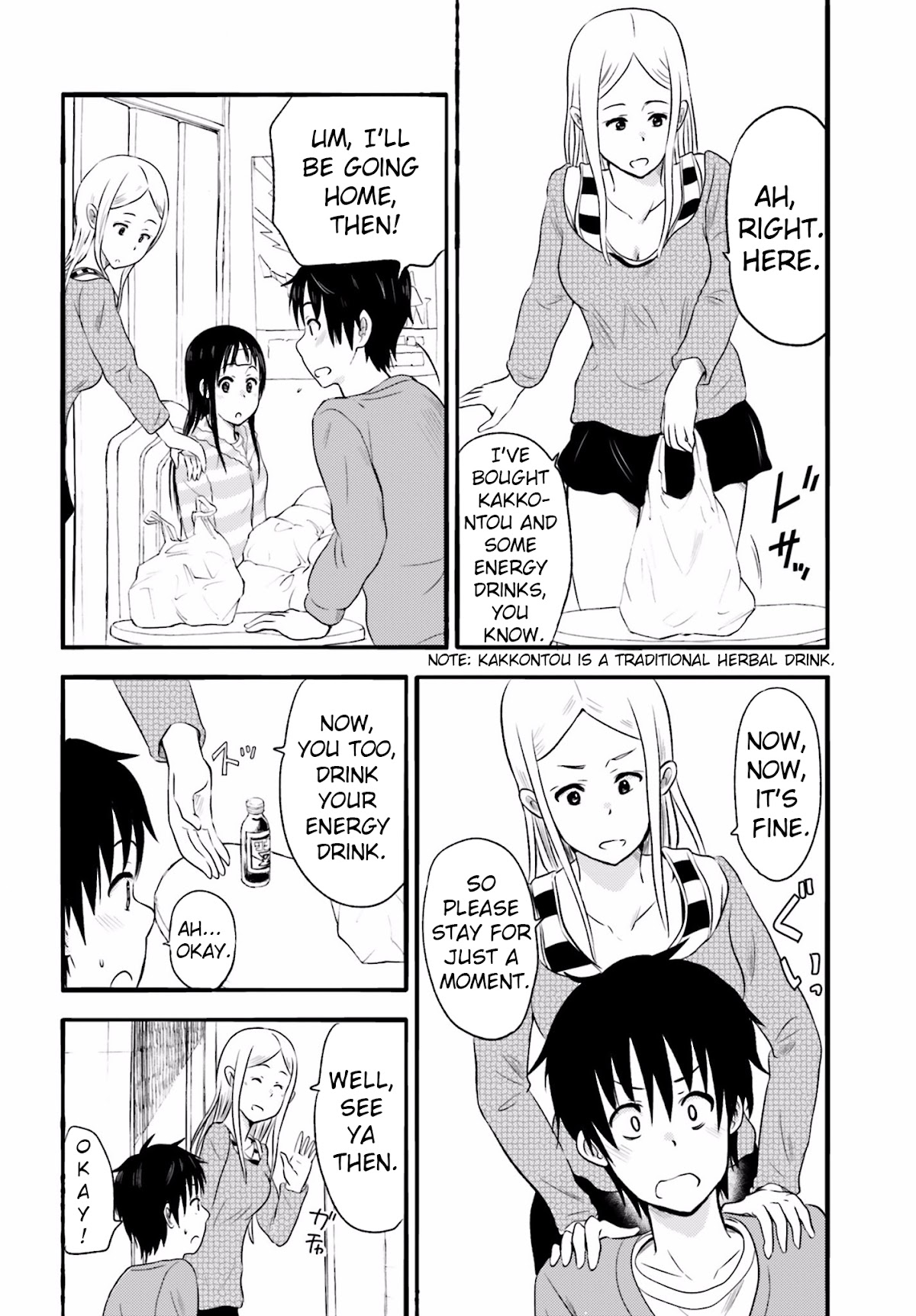 Higashi no Kurume to Tonari no Meguru Chapter 15 page 6 - Chapter 15: Gardening is also a part of Tsukahara-san's routine.