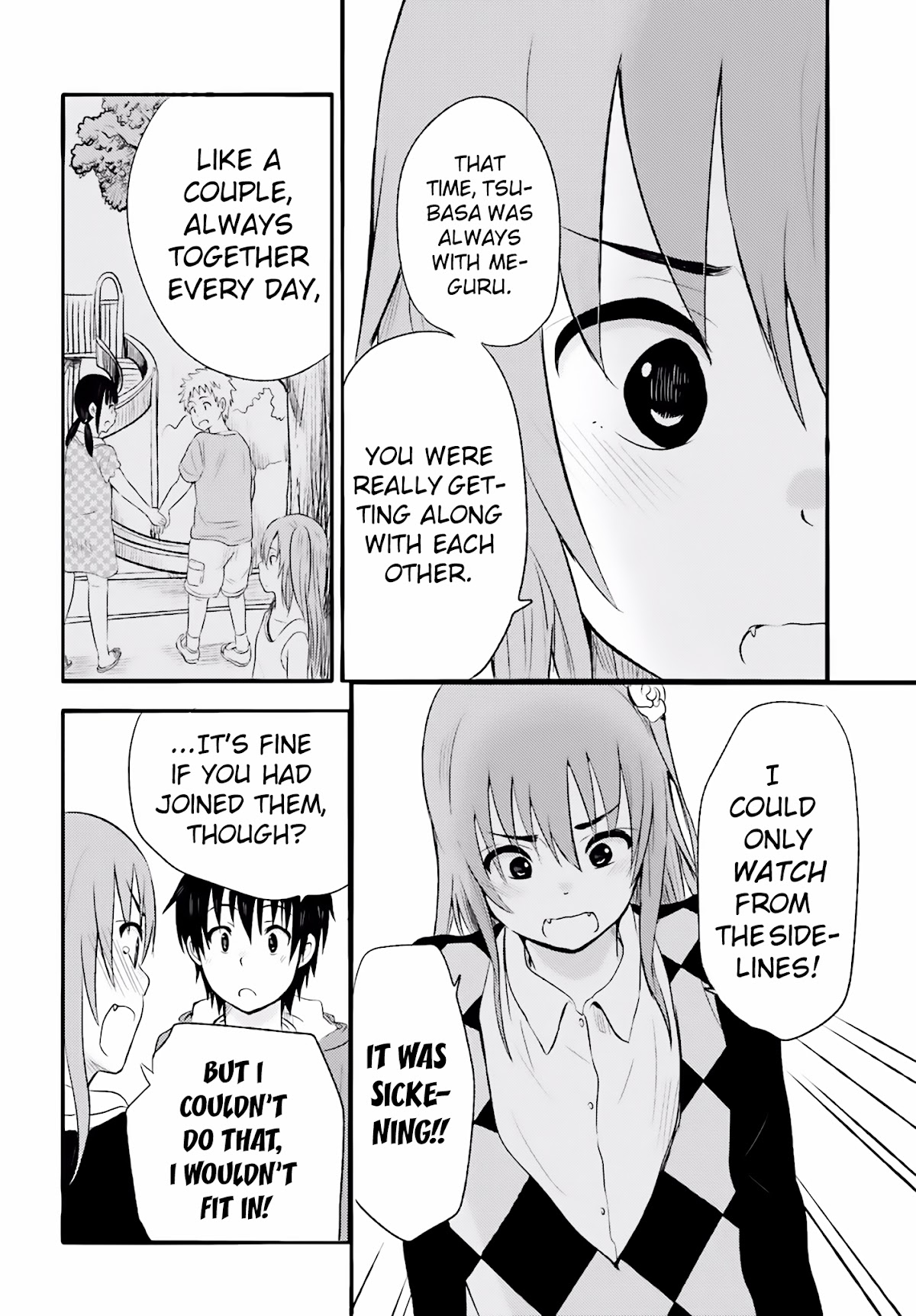 Higashi no Kurume to Tonari no Meguru Chapter 18 page 12 - Chapter 18: To have courage to change their memories...
