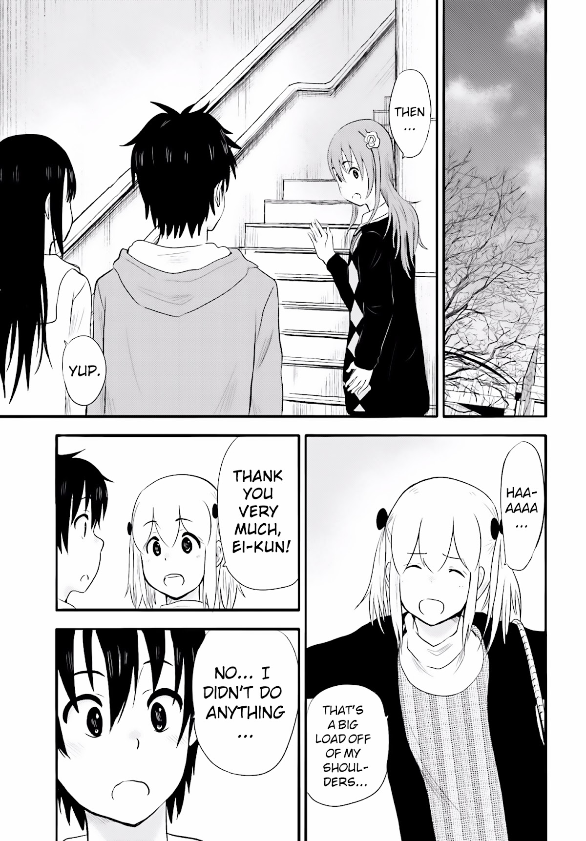 Higashi no Kurume to Tonari no Meguru Chapter 18 page 17 - Chapter 18: To have courage to change their memories...