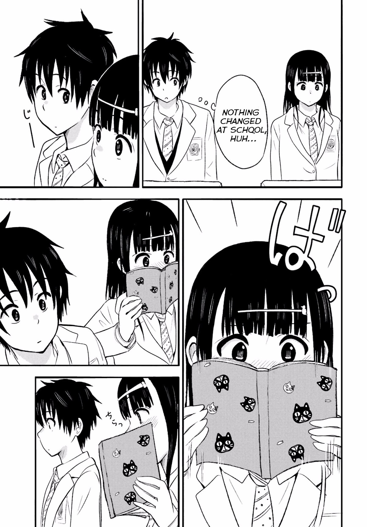 Higashi no Kurume to Tonari no Meguru Chapter 19 page 15 - Chapter 19: Tsukahara-san's departure from the past