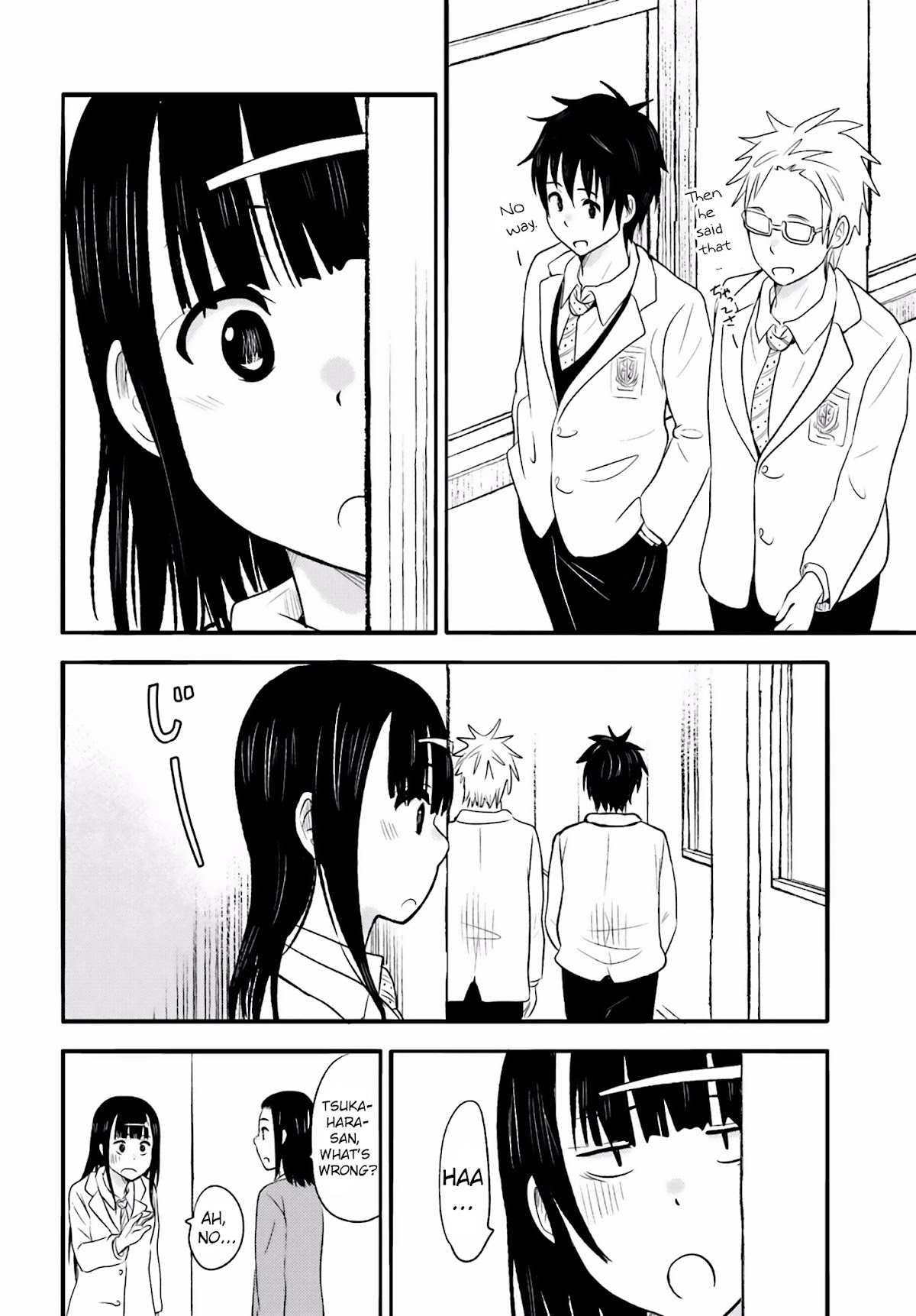 Higashi no Kurume to Tonari no Meguru Chapter 19 page 16 - Chapter 19: Tsukahara-san's departure from the past