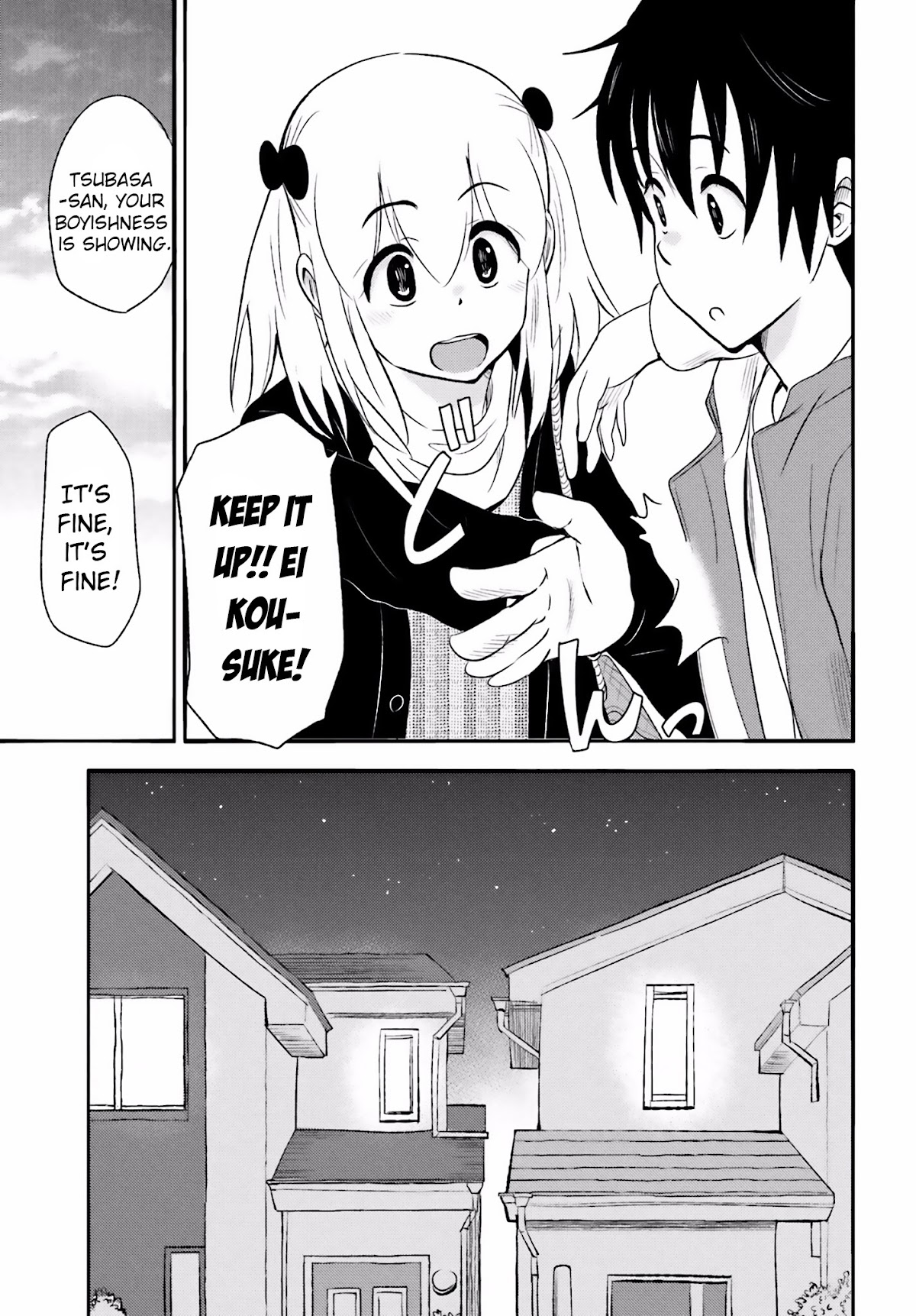 Higashi no Kurume to Tonari no Meguru Chapter 19 page 9 - Chapter 19: Tsukahara-san's departure from the past