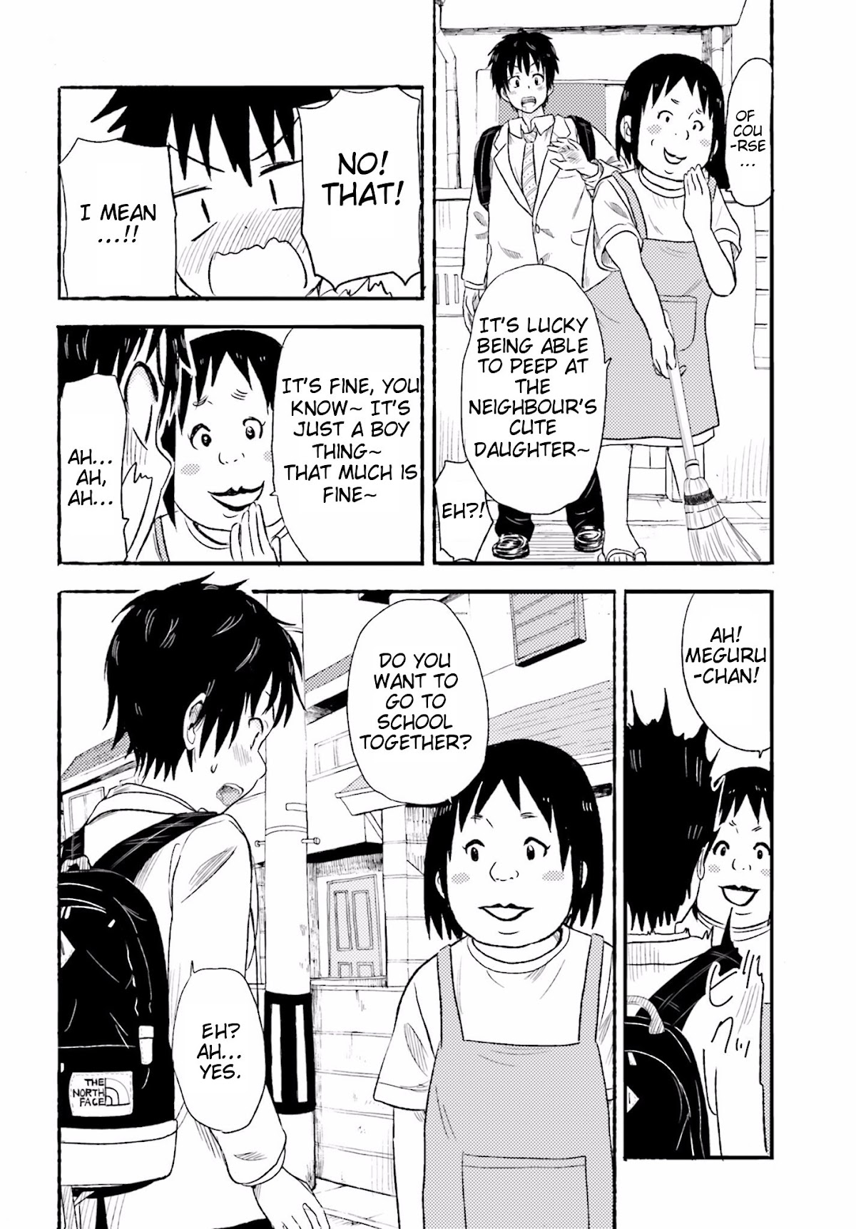 Higashi no Kurume to Tonari no Meguru Chapter 2 page 13 - Chapter 2: Tsukahara Meguru, A Mysterious Way of Life.