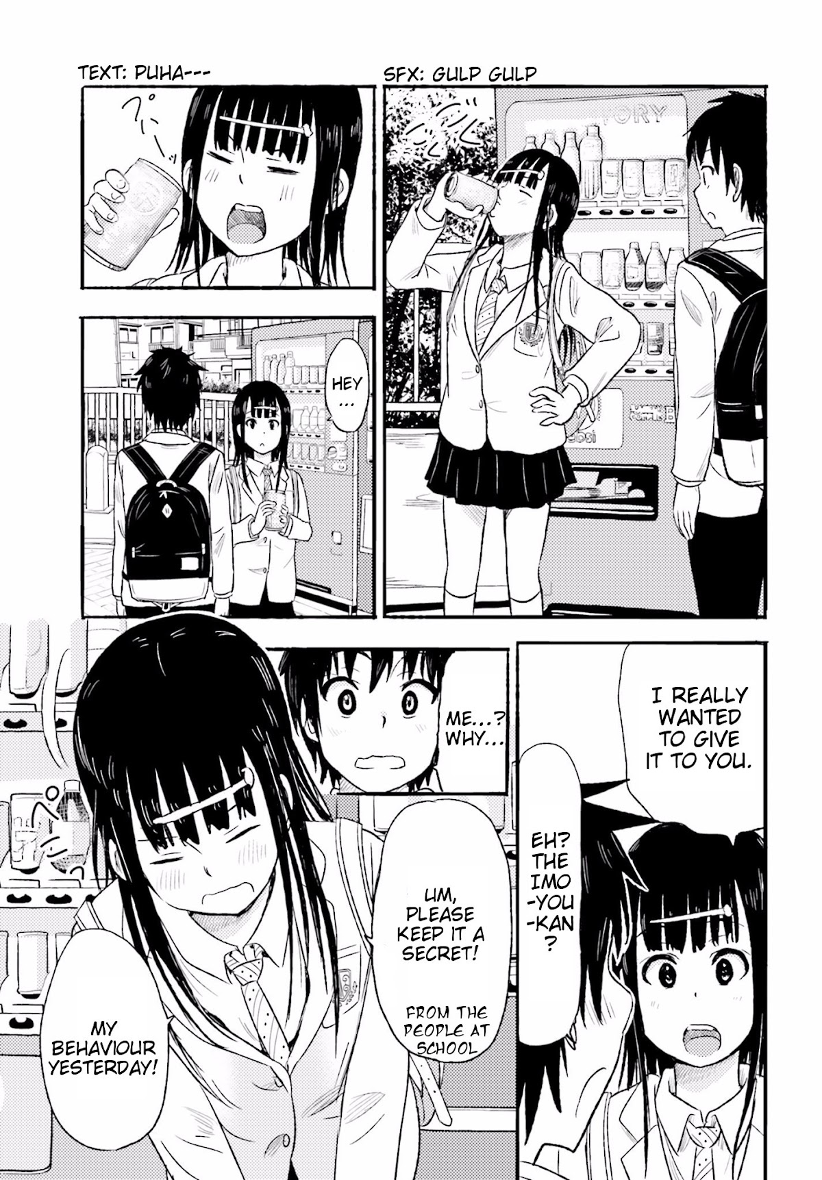 Higashi no Kurume to Tonari no Meguru Chapter 2 page 18 - Chapter 2: Tsukahara Meguru, A Mysterious Way of Life.