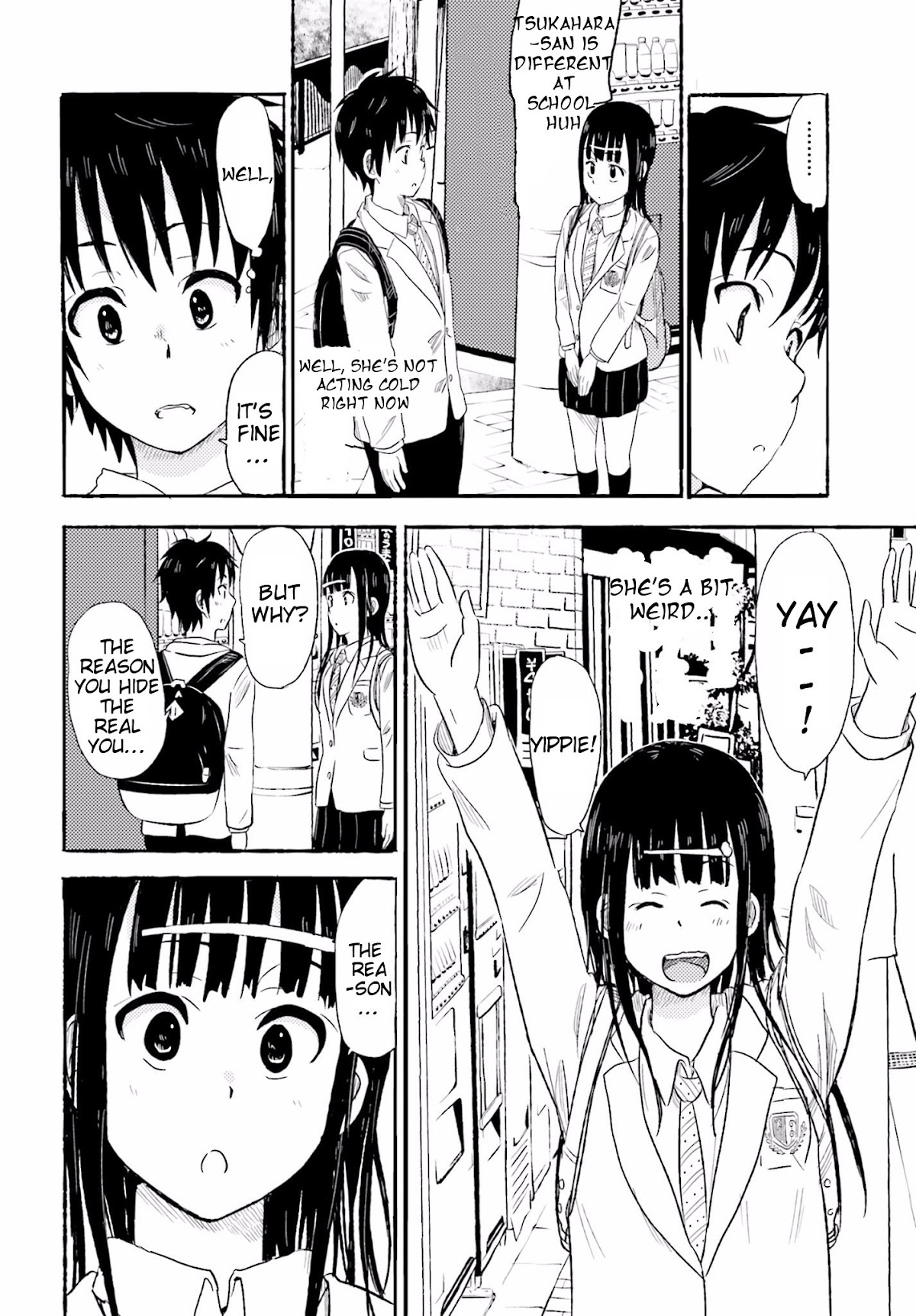 Higashi no Kurume to Tonari no Meguru Chapter 2 page 19 - Chapter 2: Tsukahara Meguru, A Mysterious Way of Life.